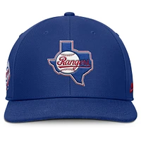 Men's Nike Royal Texas Rangers Pro Performance Snapback Hat