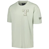 Men's Pro Standard Mint Texas Rangers Neutral CJ Dropped Shoulders T-Shirt