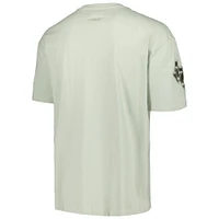 Men's Pro Standard Mint Texas Rangers Neutral CJ Dropped Shoulders T-Shirt