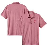 Polo TravisMathew Texas Rangers The Zinna rouge pour hommes