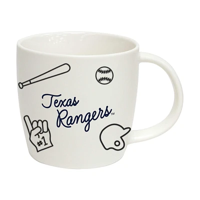 Rangers du Texas 18oz. Tasse de meneur de jeu