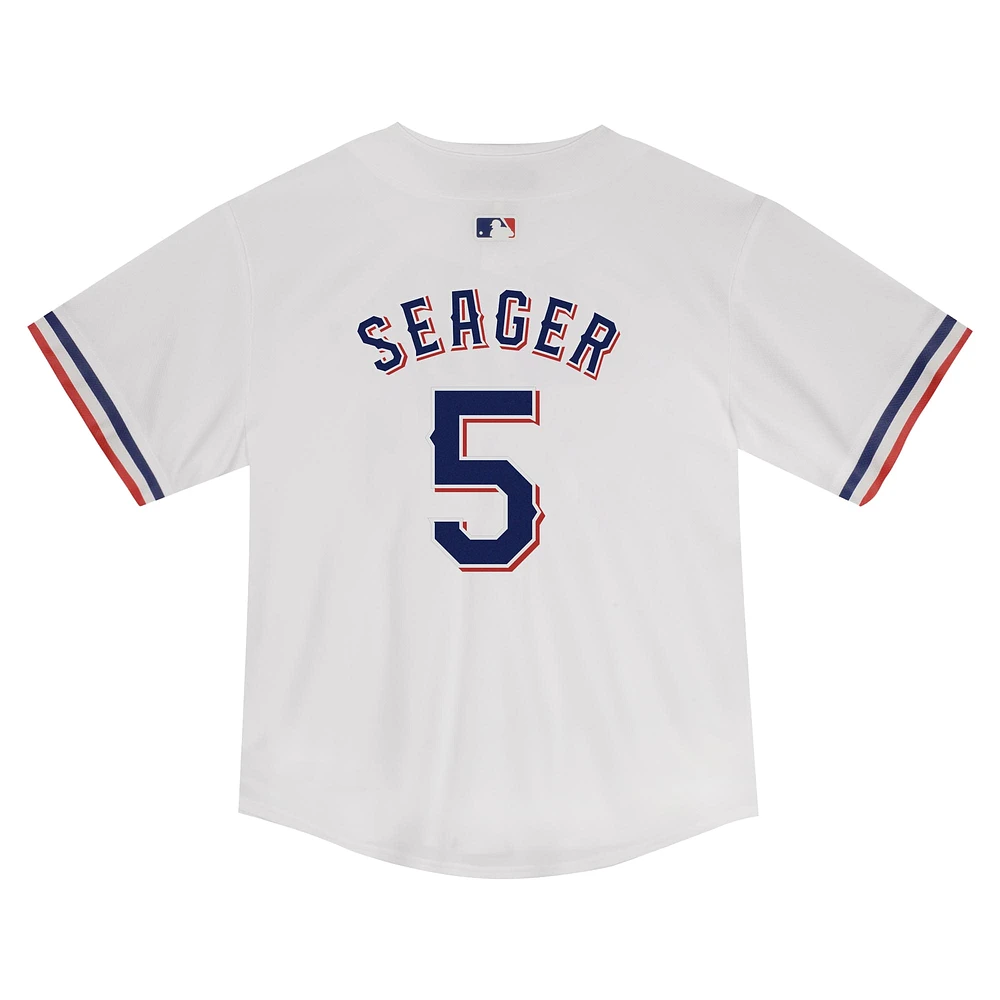 Toddler Nike Corey Seager White Texas Rangers Home Game Jersey