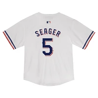 Toddler Nike Corey Seager White Texas Rangers Home Game Jersey