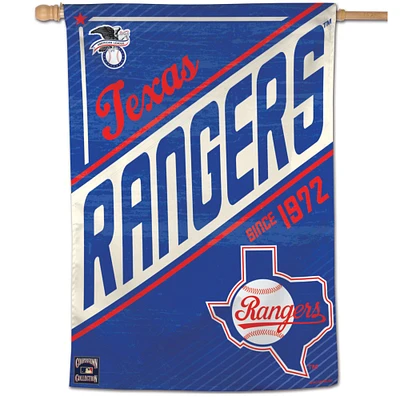 WinCraft Texas Rangers 28" x 40" Cooperstown Collection Single-Sided Vertical Banner