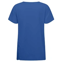 Women's Levelwear Royal Texas Rangers Influx Rafters T-Shirt