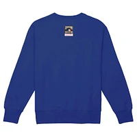 Women's Mitchell & Ness Royal Texas Rangers Cooperstown Collection Logo Pullover Sweatshirt