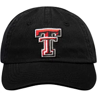 Infant Top of the World Black Texas Tech Red Raiders Mini Me Adjustable Hat