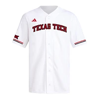 Men's adidas  White Texas Tech Red Raiders Replica Baseball Jersey