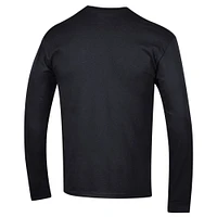 Men's Champion  Black Texas Tech Red Raiders Arch Over Logo Long Sleeve T-Shirt