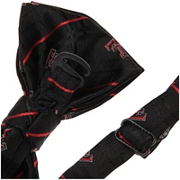 Men's Black Texas Tech Red Raiders Oxford Bow Tie