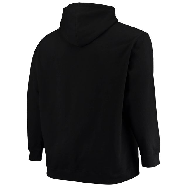 Sweat à capuche Colosseum Black Texas Tech Red Raiders Big & Tall Arch Logo 2.0 pour homme