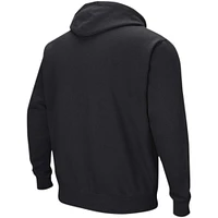 Men's Colosseum Black Texas Tech Red Raiders Sunrise Pullover Hoodie