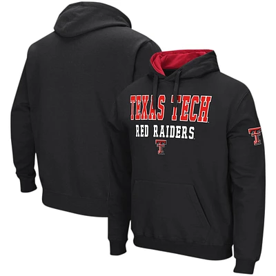 Sweat à capuche Colosseum Black Texas Tech Red Raiders Sunrise pour homme
