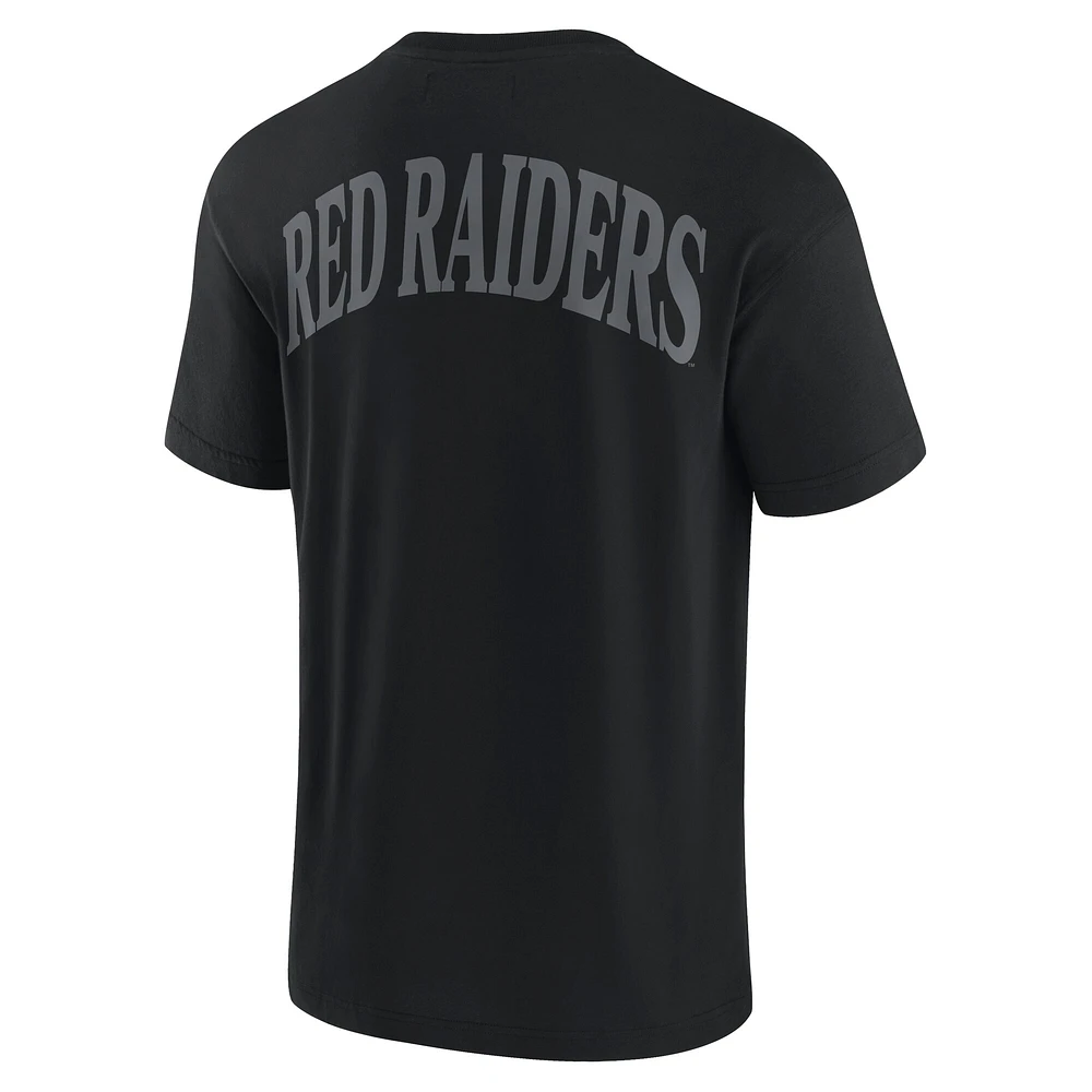 Men's Fanatics Black Texas Tech Red Raiders Iconic T-Shirt