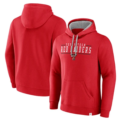 Sweat à capuche effet vieilli Second Wind des Red Raiders de Texas Tech pour hommes Fanatics
