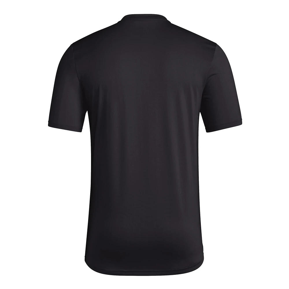 Men's Mahomes Black Texas Tech Red Raiders  Strategy Pre-Game T-Shirt