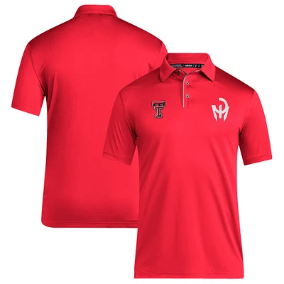 Men's Mahomes Red Texas Tech Raiders  Gladiator Polo