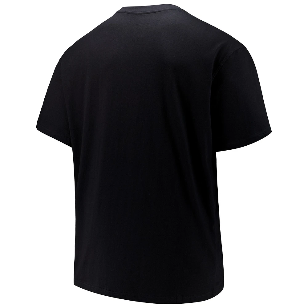 Men's Profile Black Texas Tech Red Raiders Big & Tall Pop T-Shirt
