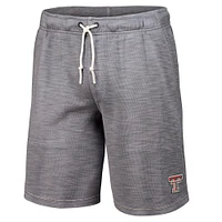 Men's Tommy Bahama Gray Texas Tech Red Raiders Tobago Bay Tri-Blend Shorts