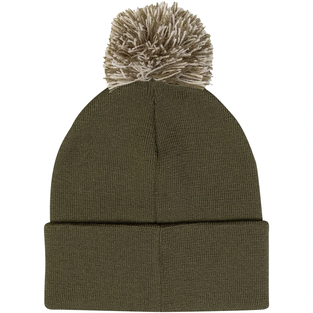 Men's Under Armour  Green Texas Tech Red Raiders Freedom Collection Cuffed Knit Hat with Pom