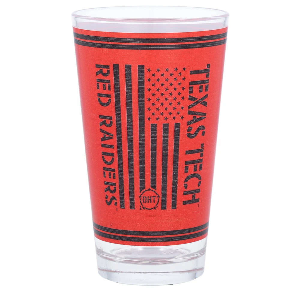 Texas Tech Red Raiders 16oz. OHT Military Appreciation Pint Glass
