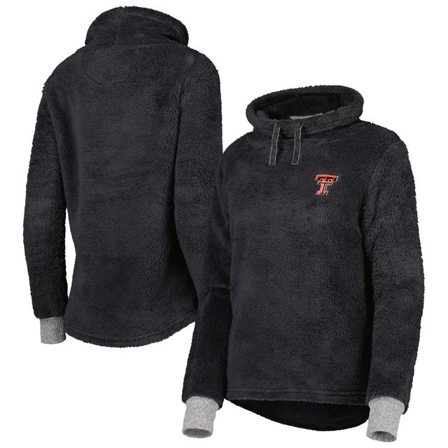 Pull à capuchon moelleux Texas Tech Red Raiders pour femme, anthracite
