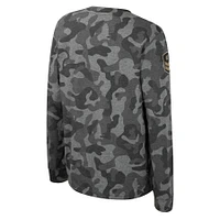 Youth Colosseum Camo Texas Tech Red Raiders OHT Military Appreciation Dark Star Long Sleeve T-Shirt