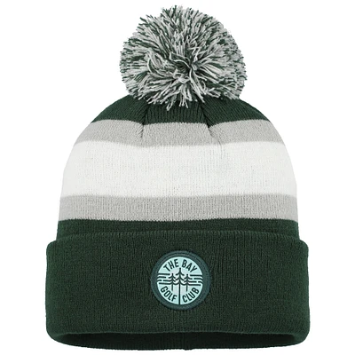 Men's Ahead Hunter Green The Bay Golf Club Trinity Cuffed Knit Hat