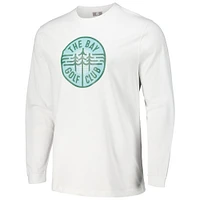 Men's Ahead White The Bay Golf Club Berkley Long Sleeve T-Shirt