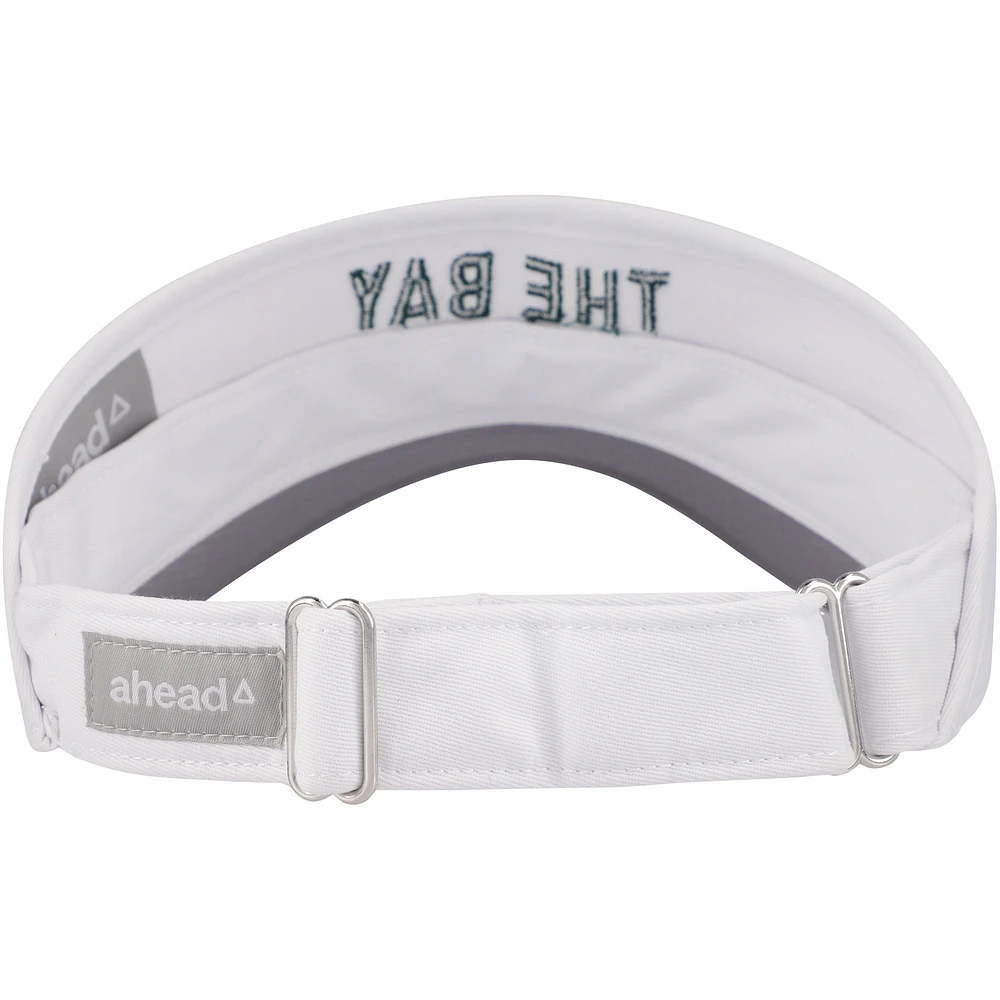 Men's Ahead White The Bay Golf Club Putter Adjustable Hat