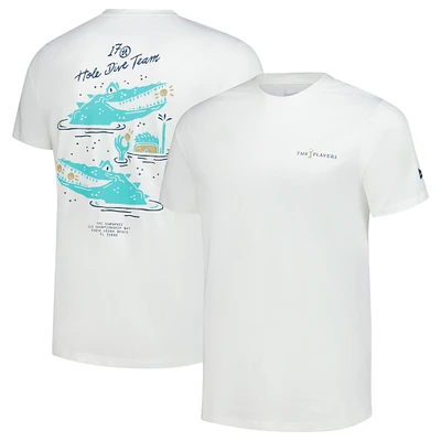 T-shirt de l'équipe plongée du 17e trou THE PLAYERS pour hommes Breezy Golf Cream
