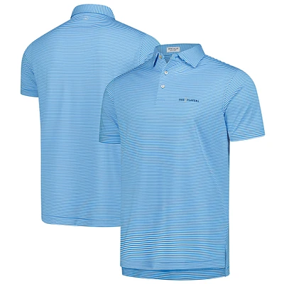 Polo de performance Hales bleu Peter Millar THE PLAYERS pour homme