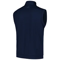 Men's adidas Navy THE PLAYERS Authentic Quarter-Zip Vest