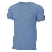Men's Ahead  Heather Blue THE PLAYERS Island Instant Classic Tri-Blend T-Shirt