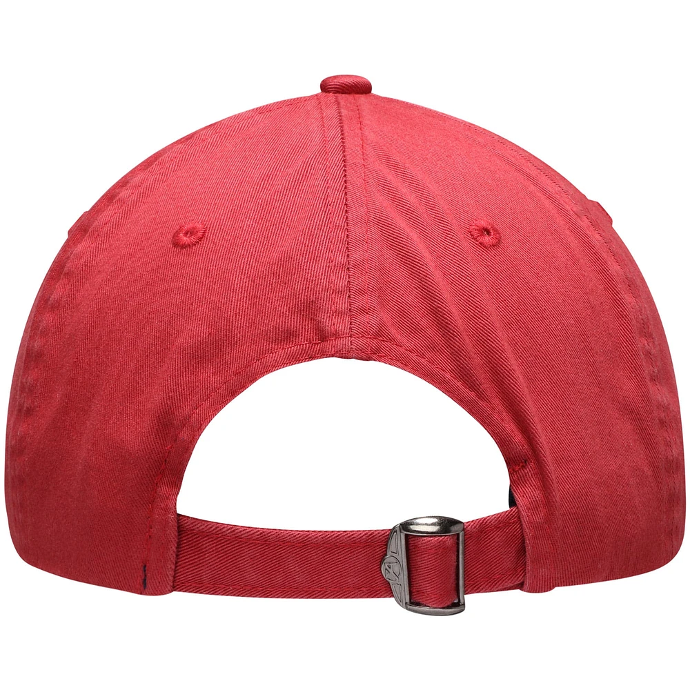 Men's Ahead Red THE PLAYERS Newport Washed Adjustable Hat