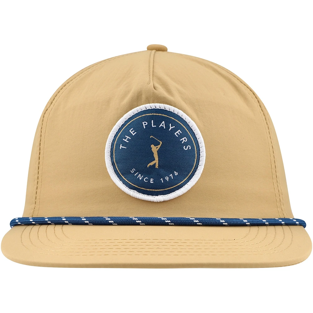 Men's Barstool Golf Khaki THE PLAYERS Snapback Hat