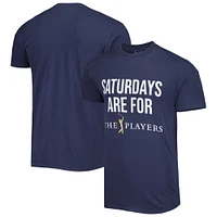Men's Barstool Golf Navy The Players Saturdays Are For T-Shirt