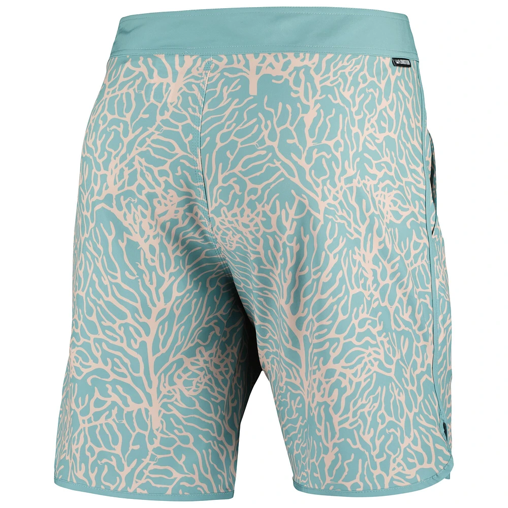 Men's Flomotion Blue THE PLAYERS Coral Reef Board Shorts