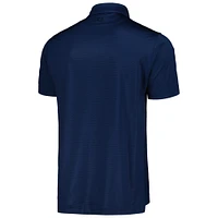 Men's FootJoy Navy THE PLAYERS Tonal Triangle Print Lisle ProDry Polo