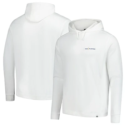 Sweat à capuche léger blanc FootJoy THE PLAYERS pour homme