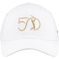 Men's Imperial  White THE PLAYERS 50th Anniversary The Original Performance Adjustable Hat