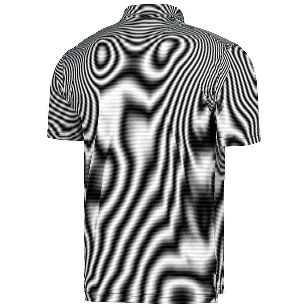 Men's Nike Black THE PLAYERS Control Stripe Performance Polo