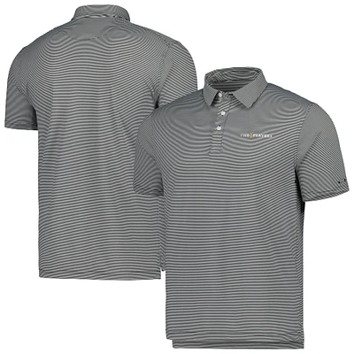 Men's Nike Black THE PLAYERS Control Stripe Performance Polo