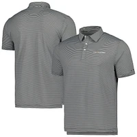 Men's Nike Black THE PLAYERS Control Stripe Performance Polo