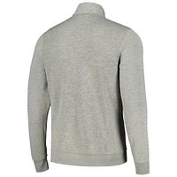 Men's Nike Heather Gray THE PLAYERS Player Performance Half-Zip Top