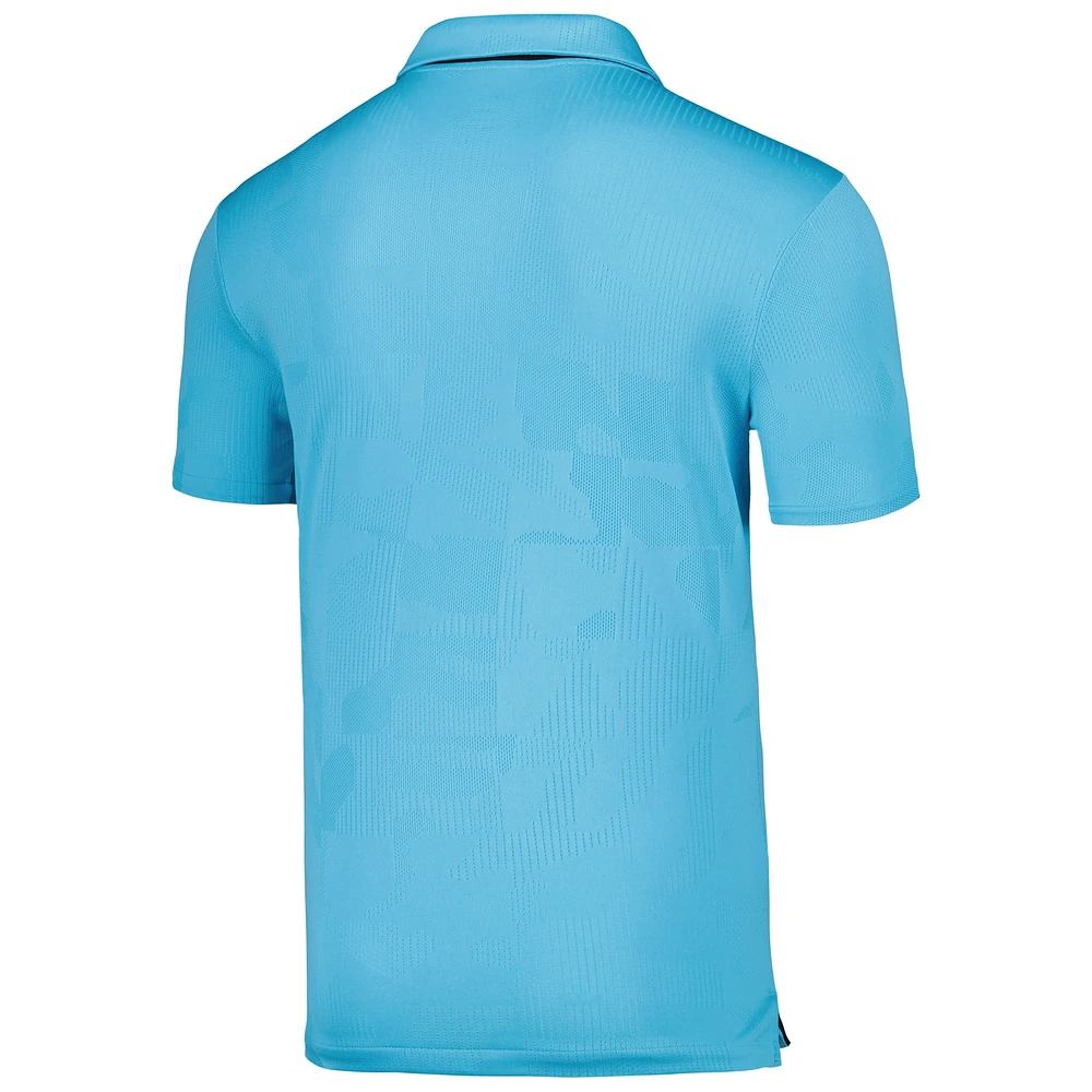 Men's Nike  Light Blue THE PLAYERS Tour Jacquard Performance Polo