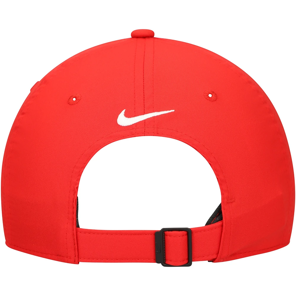 Men's Nike Red THE PLAYERS Club Performance Adjustable Hat