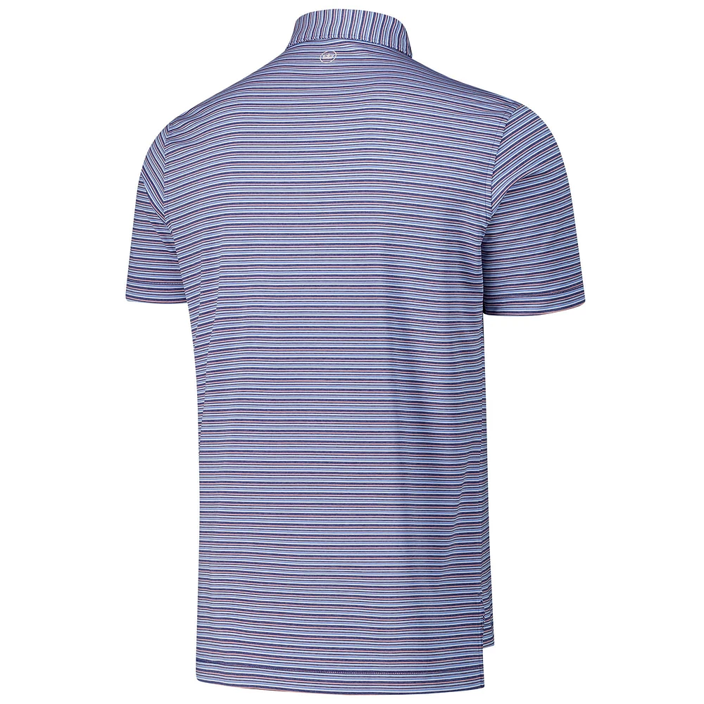 Men's Peter Millar Navy THE PLAYERS Fairmont Performance Jersey Polo