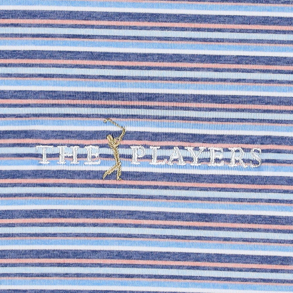 Men's Peter Millar Navy THE PLAYERS Fairmont Performance Jersey Polo