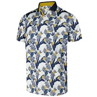 Men's Puma White THE PLAYERS MATTR Tropic Polo